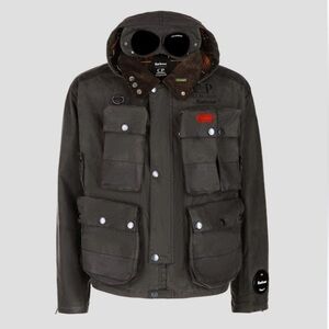 Barbour Multi Pocket 500 Mille Waxed Jacket Size Large X CP Company
